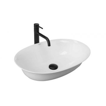 Lavoar pe blat REA Roma Alb 55 cm