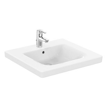 Lavoar pentru persoane cu dizabilitati Ideal Standard Connect Freedom 60x55cm cu preaplin