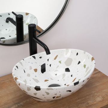 Lavoar Sofia Terazzo ceramica sanitara - 42 cm