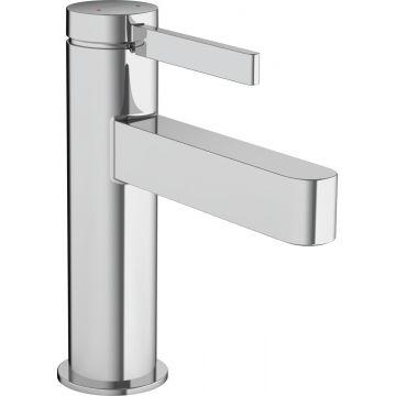 Baterie lavoar Hansgrohe Finoris 100 ventil push-open crom