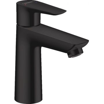 Baterie lavoar Hansgrohe Talis E 110 ventil pop-up negru mat