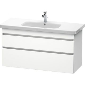 Dulap baza Duravit DuraStyle 113x44.8cm 2 sertare cu inchidere lenta alb mat