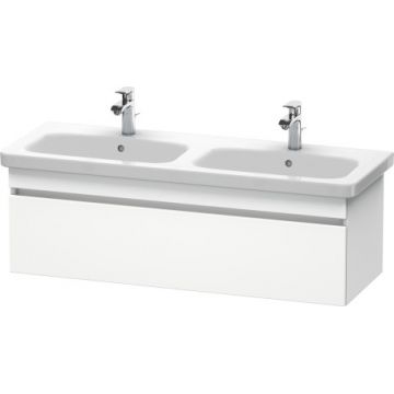 Dulap baza Duravit DuraStyle 123x44.8cm sertar cu inchidere lenta alb mat
