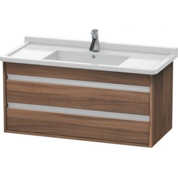 Dulap baza Duravit Ketho 100x46.5cm 2 sertare inchidere lenta nuc