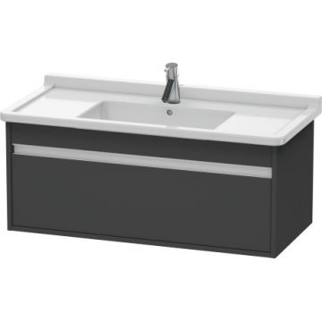 Dulap baza Duravit Ketho 100x46.5cm sertar inchidere lenta grafit mat
