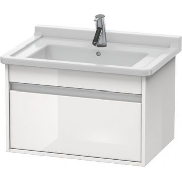Dulap baza Duravit Ketho 65x46.5cm sertar inchidere lenta alb lucios