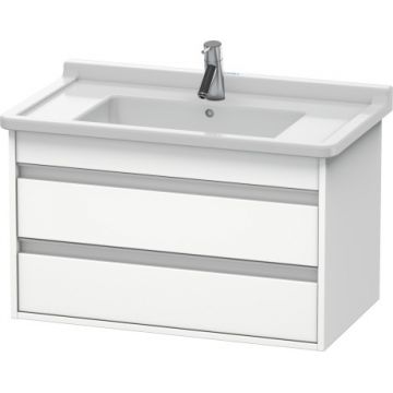 Dulap baza Duravit Ketho 80x46.5cm 2 sertare inchidere lenta white