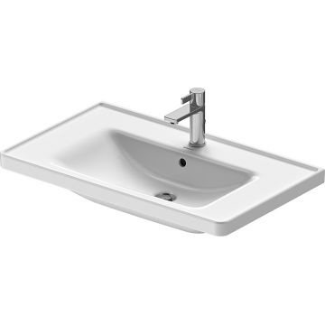 Lavoar Duravit D-Neo 80cm montare pe mobilier alb