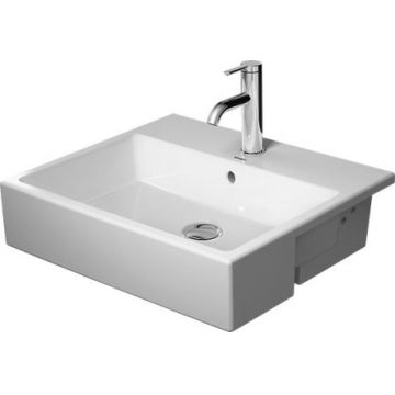 Lavoar Duravit Vero Air 55x47 montare in blat finisaj WonderGliss