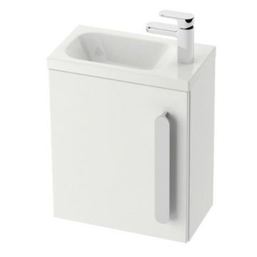 Usa pentru dulap baza lavoar Ravak Concept Chrome SD 400 dreapta 37x25x53cm alb