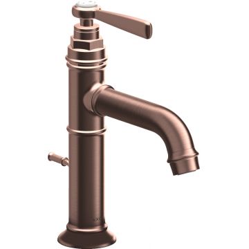 Baterie lavoar Hansgrohe Axor Montreux 100 ventil pop-up red gold periat