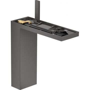 Baterie lavoar Hansgrohe Axor MyEdition 230 ventil push-open fara placa superioara crom negru periat