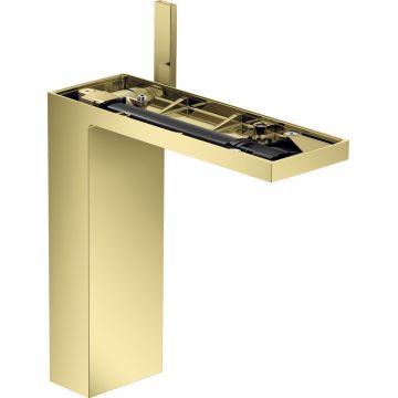 Baterie lavoar Hansgrohe Axor MyEdition 230 ventil push-open fara placa superioara gold optic lustruit