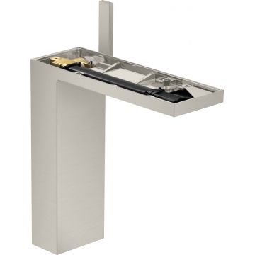 Baterie lavoar Hansgrohe Axor MyEdition 230 ventil push-open fara placa superioara inox optic