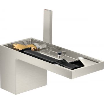 Baterie lavoar Hansgrohe Axor MyEdition 70 ventil push-open fara placa superioara inox optic