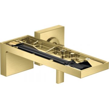 Baterie lavoar Hansgrohe Axor MyEdition cu pipa 221mm montaj incastrat fara placa superioara necesita corp ingropat alama periat