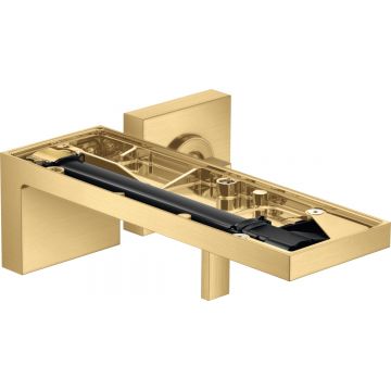 Baterie lavoar Hansgrohe Axor MyEdition cu pipa 221mm montaj incastrat fara placa superioara necesita corp ingropat gold optic periat