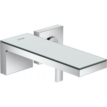 Baterie lavoar Hansgrohe Axor MyEdition cu pipa 221mm montaj incastrat necesita corp ingropat crom/sticla oglinda