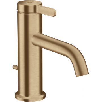 Baterie lavoar Hansgrohe Axor ONE 70 ventil pop-up bronz periat