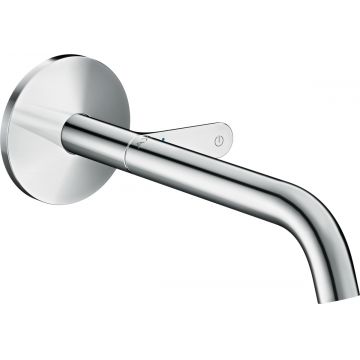 Baterie lavoar Hansgrohe Axor ONE Select cu pipa 220mm montaj incastrat necesita corp ingropat crom