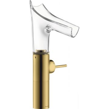 Baterie lavoar Hansgrohe Axor Starck V 220 gold optic lustruit