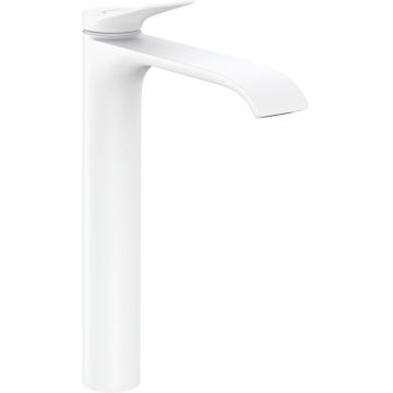 Baterie lavoar Hansgrohe Vivenis 250 ventil pop-up pentru lavoare tip bol alb mat