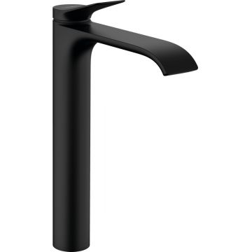 Baterie lavoar Hansgrohe Vivenis 250 ventil pop-up pentru lavoare tip bol negru mat