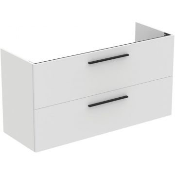 Dulap baza suspendat Ideal Standard i.life A cu 2 sertare 120cm alb mat