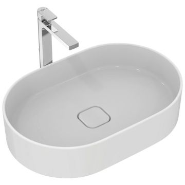 Lavoar tip bol Ideal Standard Strada II 60x40cm oval fara preaplin montare pe blat