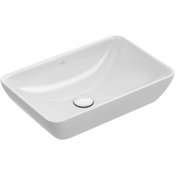 Lavoar tip bol Villeroy & Boch Venticello 55x36cm cu preaplin montare pe blat