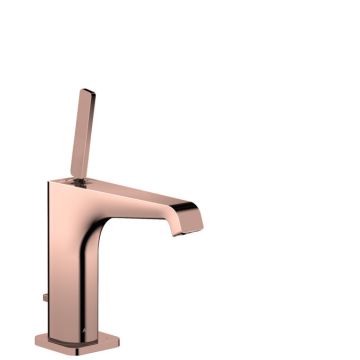 Baterie lavoar Hansgrohe Axor Citterio E ventil pop-up red gold lustruit