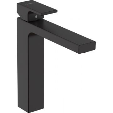 Baterie lavoar Hansgrohe Vernis Shape 190 pentru lavoar tip bol negru mat