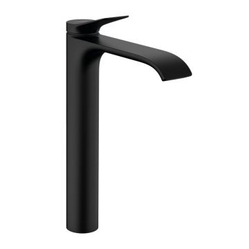Baterie lavoar inalta Hansgrohe Vivenis 250 monocomanda negru mat