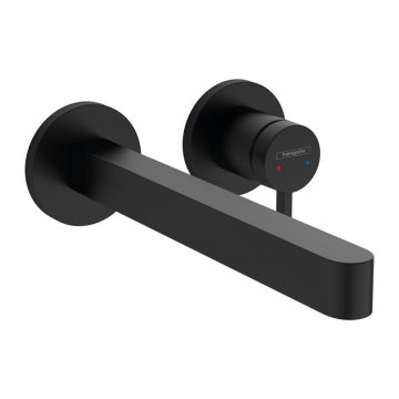 Baterie lavoar incastrata Hansgrohe Finoris negru mat