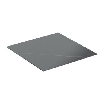 Blat Geberit One pentru mobilier mic si element lateral 45 cm marmura neagra