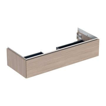 Dulap baza suspendat Geberit One stejar bej 120 cm
